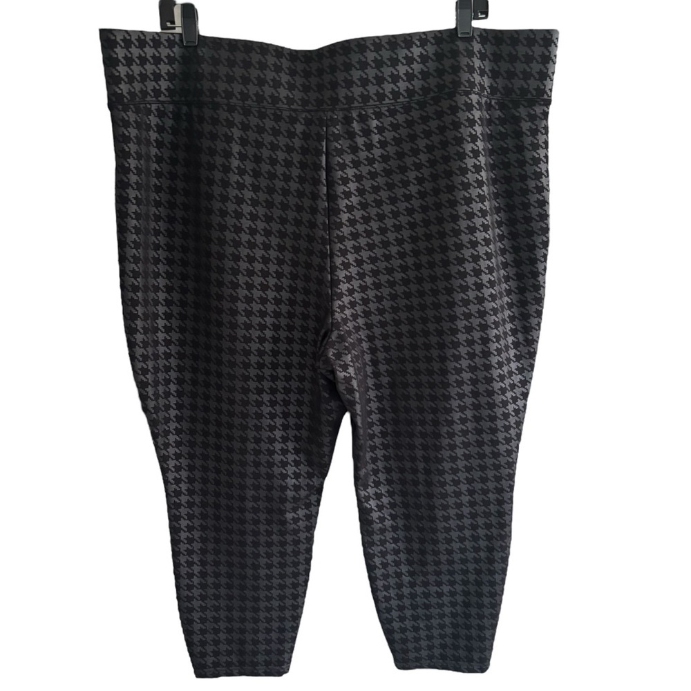 Torrid Pull-On Pocket Pixie Pants Houndstooth Pri… - image 8